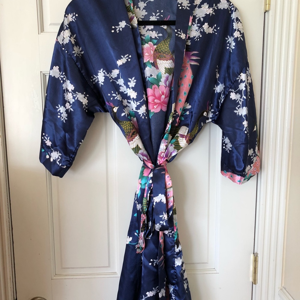 Blue robe